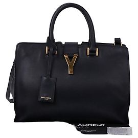 Autre Marque Cabas Chic Small Tote and Shoulder Bag Bleu