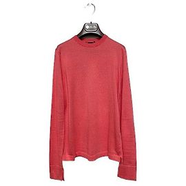 Loro Piana Round Knit Strickpullover Rosa Pink