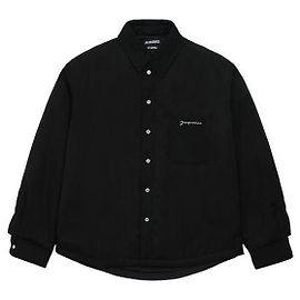 Jacquemus Sovracamicia Unisex Le Rafia Black Nero