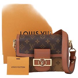 Louis Vuitton Dauphine Mini Monogram Reverse Canvas Handbag Multiple colors