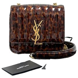 Autre Marque Borsa a tracolla e spalla Vicky Chain in vernice Multicolore