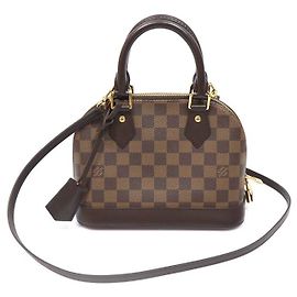 Louis Vuitton Alma BB Damier Ebene Canvas Marron