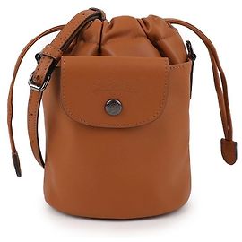 Longchamp Borsa Secchiello Le Pliage Extra XS Marrone