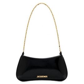 Jacquemus Petit Bisous Chain Bag Black