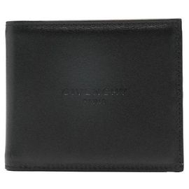 Portafoglio Givenchy da uomo in pelle di vitello nera Nero