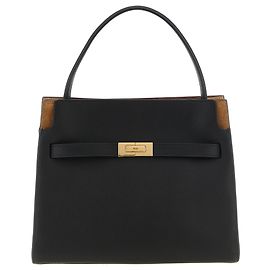 Tory Burch Borsa a tracolla in lambskin nera Nero