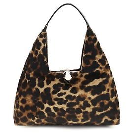 Marni Brown Calf Leather Bos Taurus Handbag Brown
