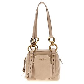 Prada Borsa in pelle di vitello multicolore Rosa