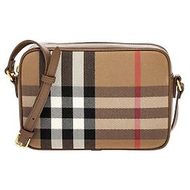 Burberry Borsa a tracolla in pelle marrone Marrone