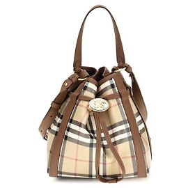 Burberry mala Bos Taurus em couro de bezerro bege Bege