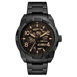 Autre Marque Orologio Skeleton in Metallo da Uomo Argento