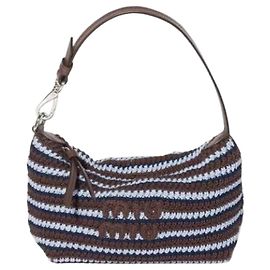 Bolso de ganchillo Miu Miu Marrón Algodón Castaño