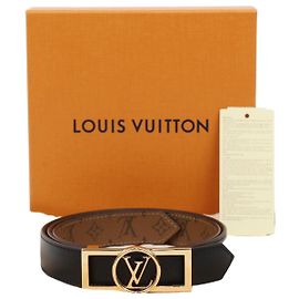 Louis Vuitton Dolphin Wendelgürtel aus Monogram Reverse Canvas Mehrfarben
