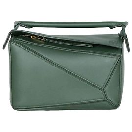 Loewe Saco Tote Puzzle Saco de Ombro Marrom
