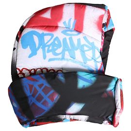 Dolce & Gabbana Chapéu envolvente total Graffiti multicolorido Capello Hat Multicor