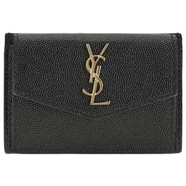 Autre Marque Black Calf Leather Bos Taurus Wallet Black