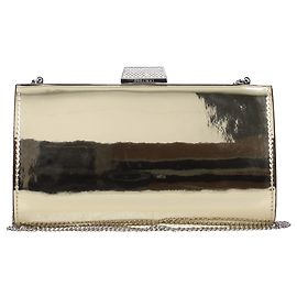 Jimmy Choo Pochette en cuir doré Doré