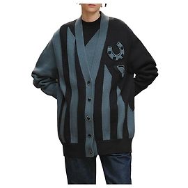 Hermès Langer Cardigan mit langen Ärmeln Schwarz