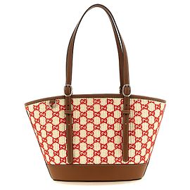 Gucci Borsa Tote multicolore in cotone Multicolore