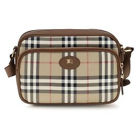Burberry Bolsa de ombro de algodão bege Bege