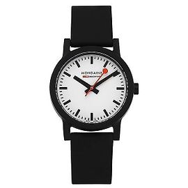 Autre Marque Orologio in uretano da donna Railway Essence Nero