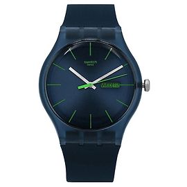 Autre Marque SWATCH Unisex Watch 151112189 Black Black