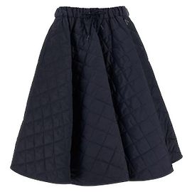 Falda circular de nailon Prada azul real Azul