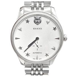 Relógio Gucci Timeless em aço branco Branco