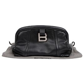 Clutch Balenciaga Editor Marrone Pelle Marrone