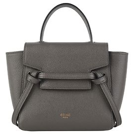 Sac ceinture Grain Pico Céline en cuir marron Marron
