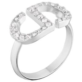 Dior Petit CD Ring Silver Ring Ring Silber