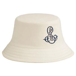 Chapéu Bucket Hermès Marrom de Tecido Marrom