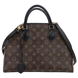 Louis Vuitton Borsa Tote Monogram Canvas Alma BB Nera Multicolore