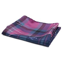 Chanel Sciarpa in seta multicolore a quadri per donna Multicolore