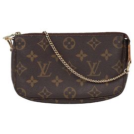 Louis Vuitton Mini Bolso de Lona Monogram Multicolor