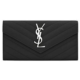 Autre Marque Cartera Large Flap Monogram Multicolor