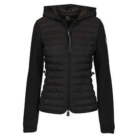 Moncler Grenoble Down Zip Cardigan Schwarz