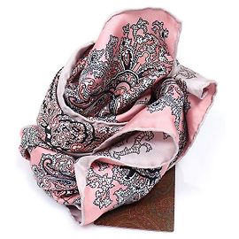 Etro Lenço quadrado de seda multicolorido Multicor