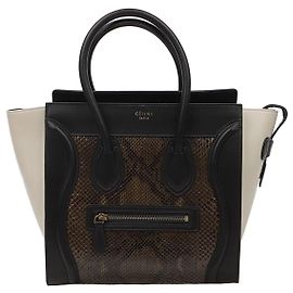 Céline Mini Mala Tote Bag Marrom