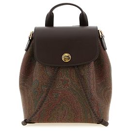 Etro Zaino in cotone multicolore Multicolore