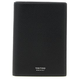 Tom Ford Black Calfskin Wallet Black