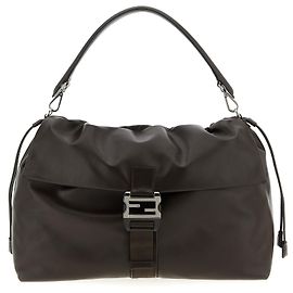 Fendi Borsa in pelle di vitello marrone Marrone