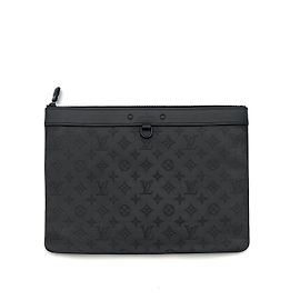 Louis Vuitton Clutch Pochette Monogram Shadow Multicolor