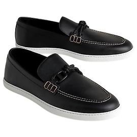 Hermès Ignacio Men's Loafer Noir White