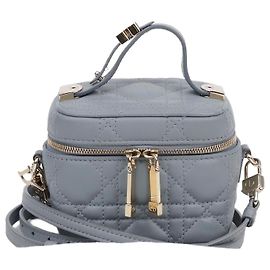 Dior Mini borsa vanity a tracolla e crossbody Marrone