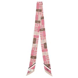 Fendi Bufanda FF Multi Baguette Pattern Multicolor