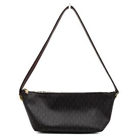 Autre Marque Borsa a tracolla Monogram Canvas in pelle liscia Multicolore