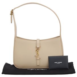 Autre Marque Borsa hobo in pelle monogram Multicolore