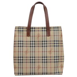 Burberry Borsa Tote Haymarket Check Multicolore