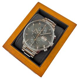 Autre Marque Commander Chronograph Automatic Gold Hands Marrone